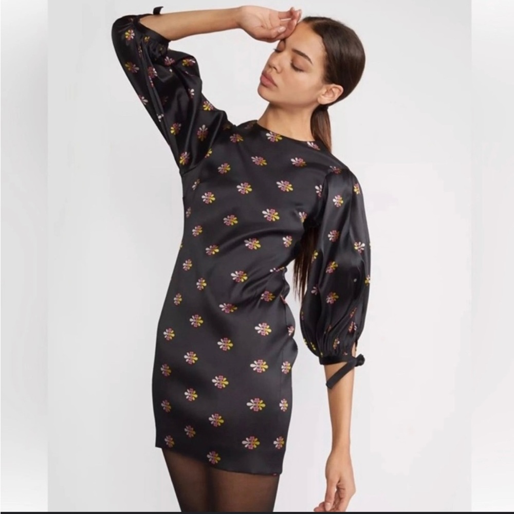Cynthia Rowley Nathalie Jacquard Mini dress size 0 EUC